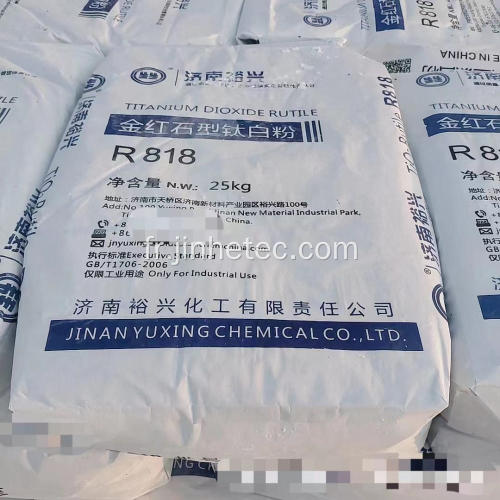 Yuxing Titanium Dioxyde R-818 pour MasterBatch